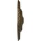 Ekena Millwork Lyon Ceiling Medallion (Fits Canopies up to 3 5/8"), Hand-Painted Brass, 23 1/2"OD x 3 1/4"P CM23LYBRS - alternate 2